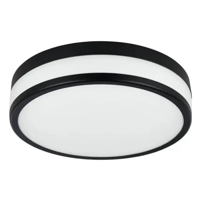 EGLO Led Palermo Loft Ø295 Sort/hvid - Loftlampe - 900846