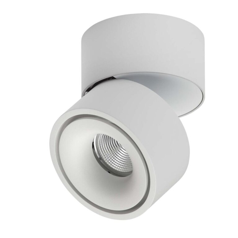 Easy W100 Væglampe LED Hvid med Hul