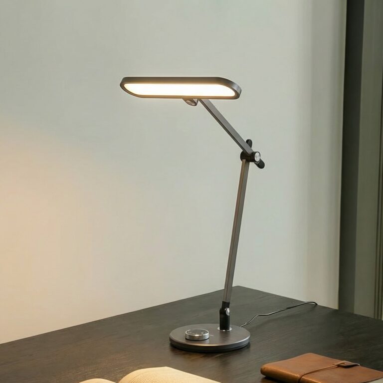Elvir LED Bordlampe CCT Grå - Lindby - Spisestue - Moderne - Aluminium - Med én lyskilde