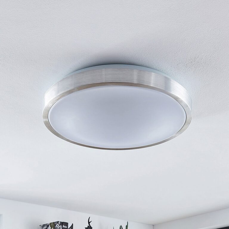 Emelie Round LED Loftlampe Ø42 Alu - Lindby - Stue - Moderne - Metal - Rund