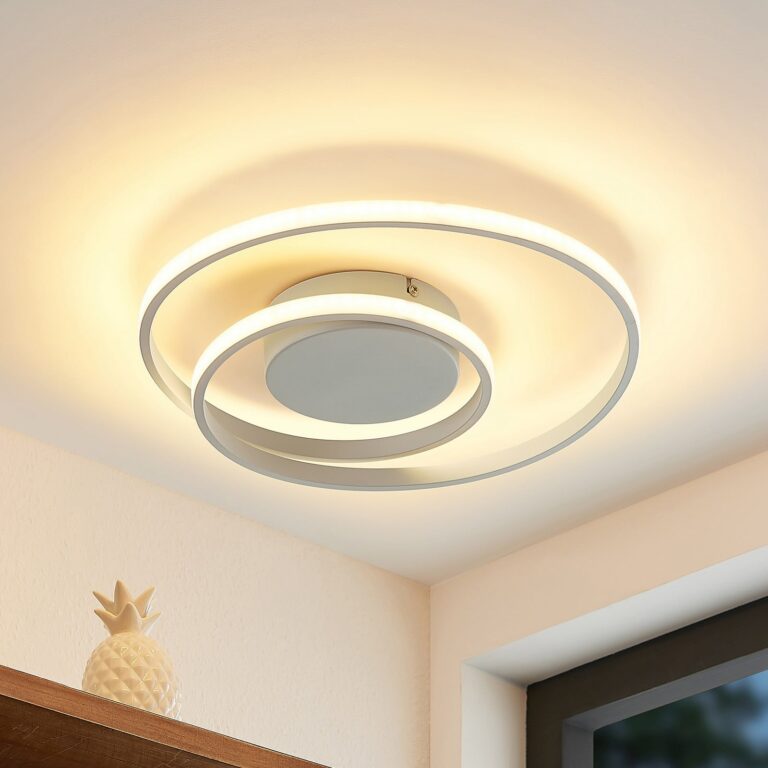 Emisua LED Loftlampe CCT Dim. White Lindby - Stue - Moderne - Aluminium - Med flere lyskilder