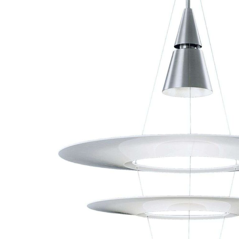 Enigma 825 LED Pendel Brushed Alu Louis Poulsen - Stue - Aluminium