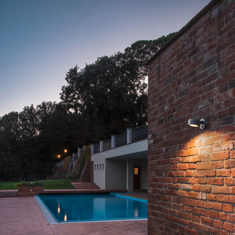 Eskina Spot Sensor udendørs LED-væglampe, antracit, CCT, IP55 SLV - Altan - Moderne - Aluminium - Med én lyskilde