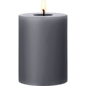 Ester & Erik LED bloklys, 10 cm, antracit