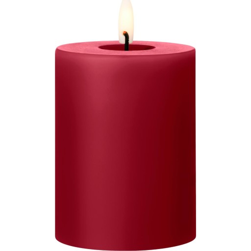 Ester & Erik LED bloklys, 10 cm, rød