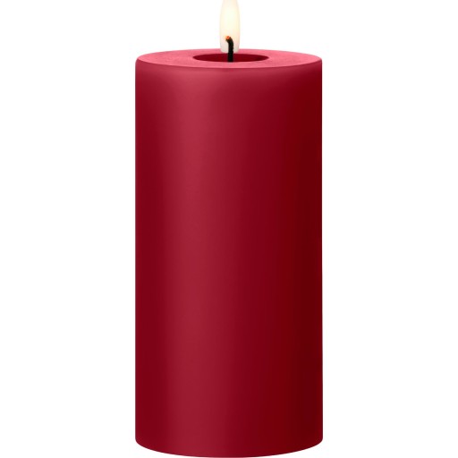 Ester & Erik LED bloklys, 15 cm, rød