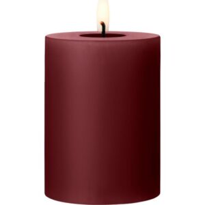 Ester&erik LED bloklys, 10 cm, bordeaux