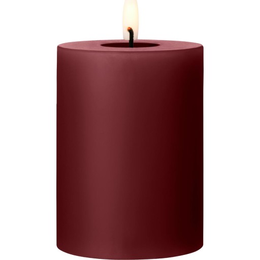 Ester&erik LED bloklys, 10 cm, bordeaux