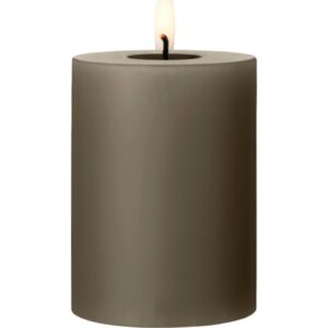 Ester&erik LED bloklys, 10 cm, brun