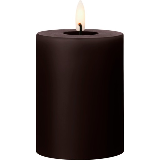 Ester&erik LED bloklys, 10 cm, mørkebrun