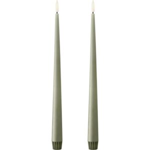 Ester&erik LED kronelys, 30 cm, grøn, 2-pak