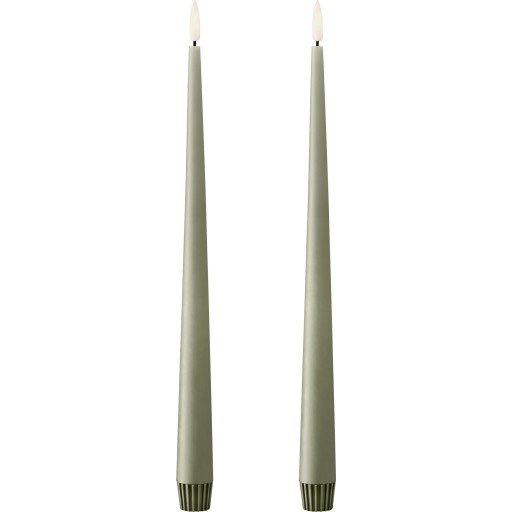 Ester&erik LED kronelys, 30 cm, grøn, 2-pak