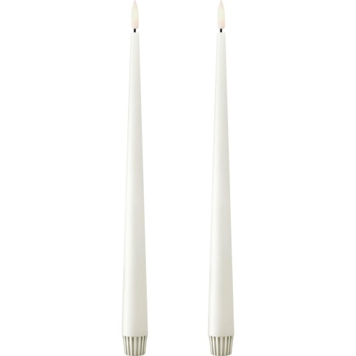 Ester&erik LED kronelys, 30 cm, hvid, 2-pak