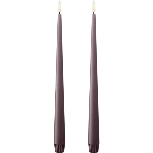 Ester&erik LED kronelys, 30 cm, lilla, 2-pak
