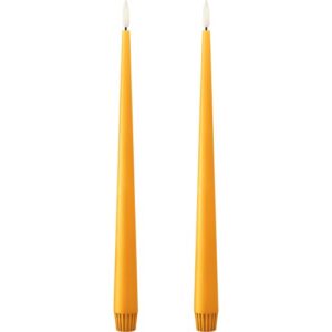 Ester&erik LED kronelys, 30 cm, orange, 2-pak