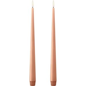 Ester&erik LED kronelys, 30 cm, rosa, 2-pak