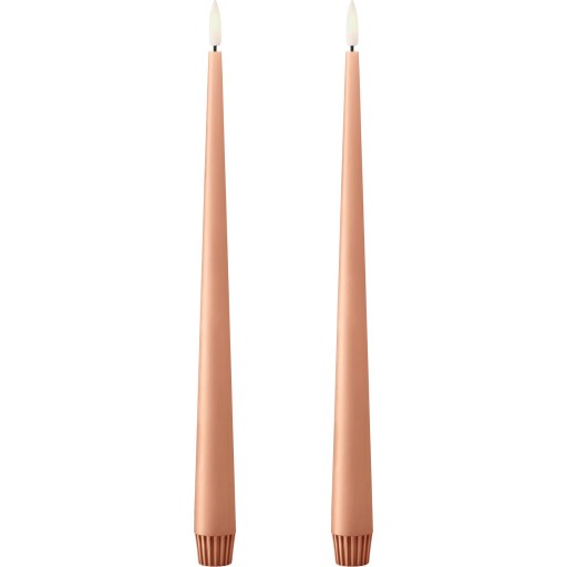 Ester&erik LED kronelys, 30 cm, rosa, 2-pak