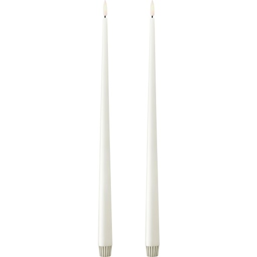 Ester&erik LED kronelys, 40 cm, hvid, 2-pak