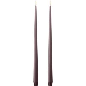 Ester&erik LED kronelys, 40 cm, lilla, 2-pak