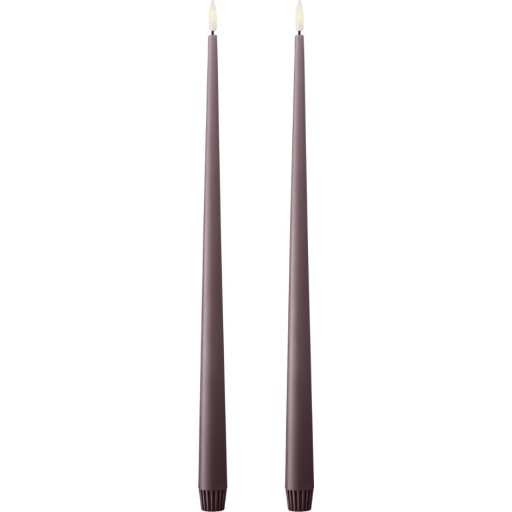 Ester&erik LED kronelys, 40 cm, lilla, 2-pak