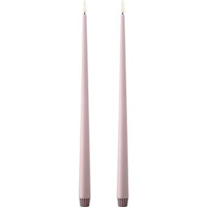 Ester&erik LED kronelys, 40 cm, lyserød, 2-pak