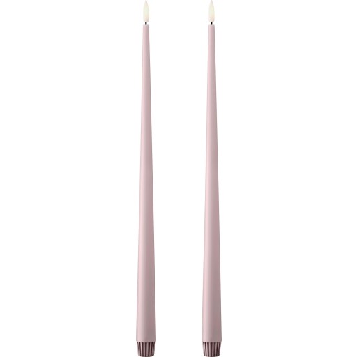 Ester&erik LED kronelys, 40 cm, lyserød, 2-pak