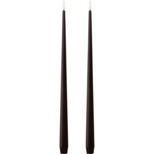 Ester&erik LED kronelys, 40 cm, mørkebrun, 2-pak