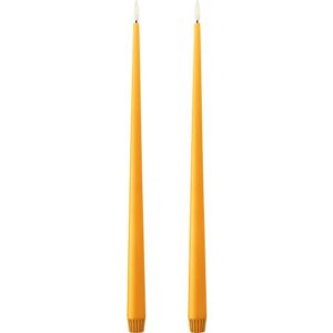 Ester&erik LED kronelys, 40 cm, orange, 2-pak