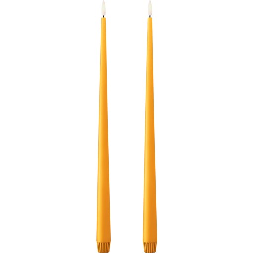 Ester&erik LED kronelys, 40 cm, orange, 2-pak