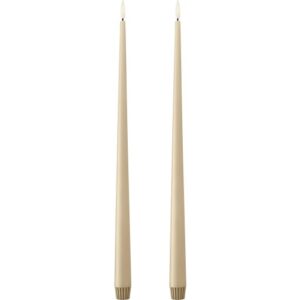 Ester&erik LED kronelys, 40 cm, sand, 2-pak