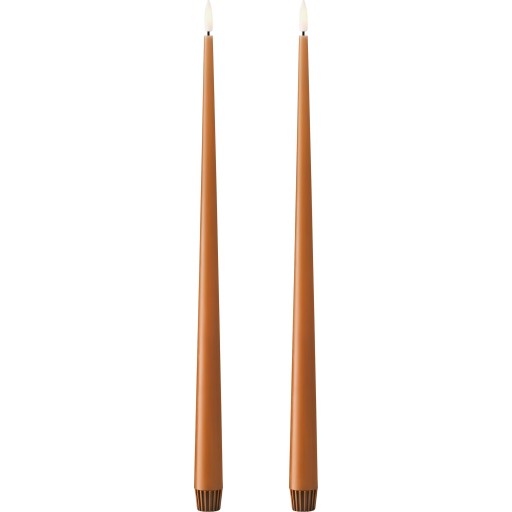 Ester&erik LED kronelys, 40 cm, varm brun, 2-pak