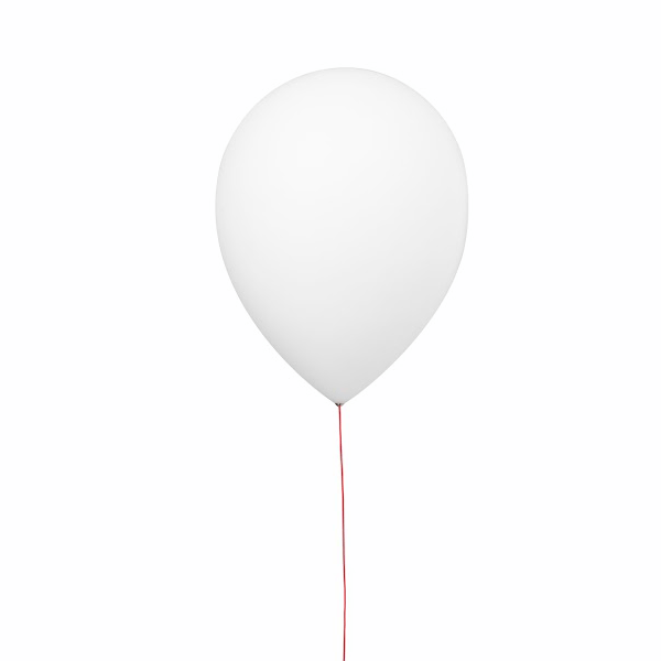 Estiluz Balloon LED Væglampe Hvid