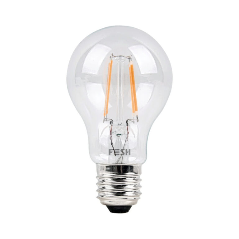 FESH Smart Home LED Pære - Kold/varm Deko E27 5,5w Klar Ø 60