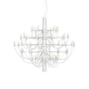 FLOS - 2097/50 C LED Pendel w/Frosted Bulbs Matte White