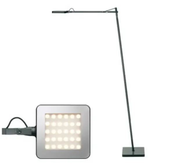 FLOS - Kelvin LED F Gulvlampe Antracit