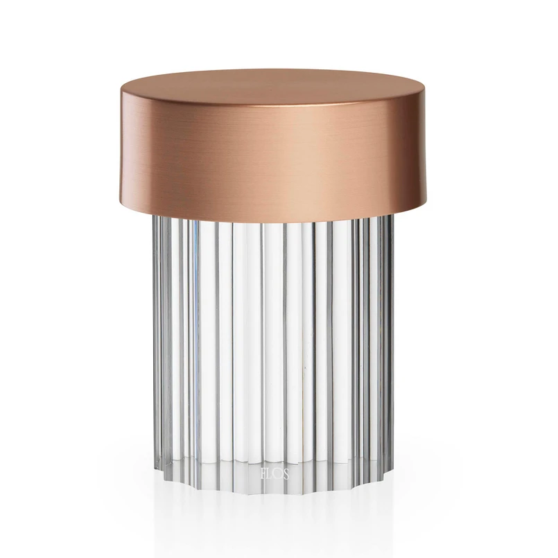 FLOS - LED-bordlampe med batteri Last Order, kobber, IP55