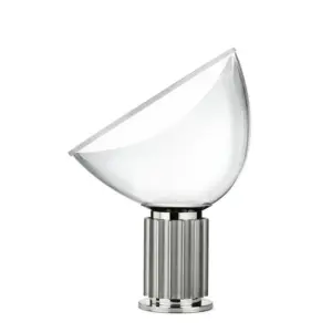 FLOS - Taccia LED Bordlampe Small Silver