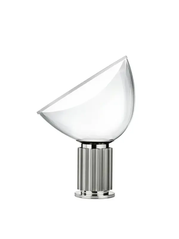 FLOS - Taccia LED Bordlampe Small Silver