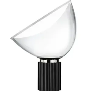 FLOS - Taccia LED (Glas) Bordlampe Black