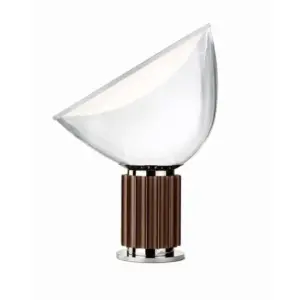 FLOS - Taccia LED (Glas) Bordlampe Bronze