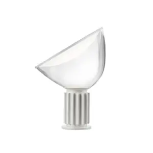 FLOS - Taccia LED (Glas) Bordlampe White