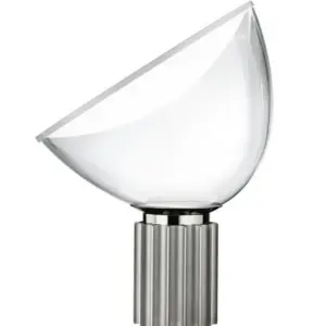 FLOS - Taccia LED (PMMA) Bordlampe Silver
