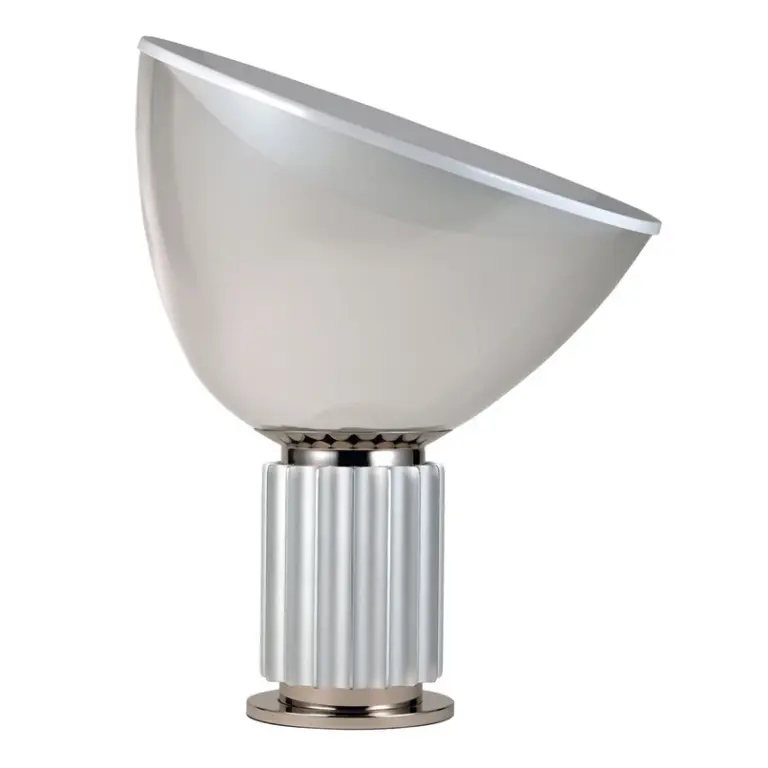 FLOS - Taccia LED (PMMA) Bordlampe Silver
