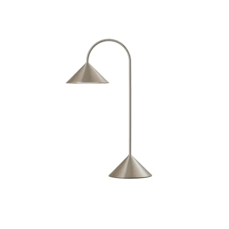 FRANDSEN - Grasp LED-batteridrevet bordlampe, stål, højde 47 cm, metal