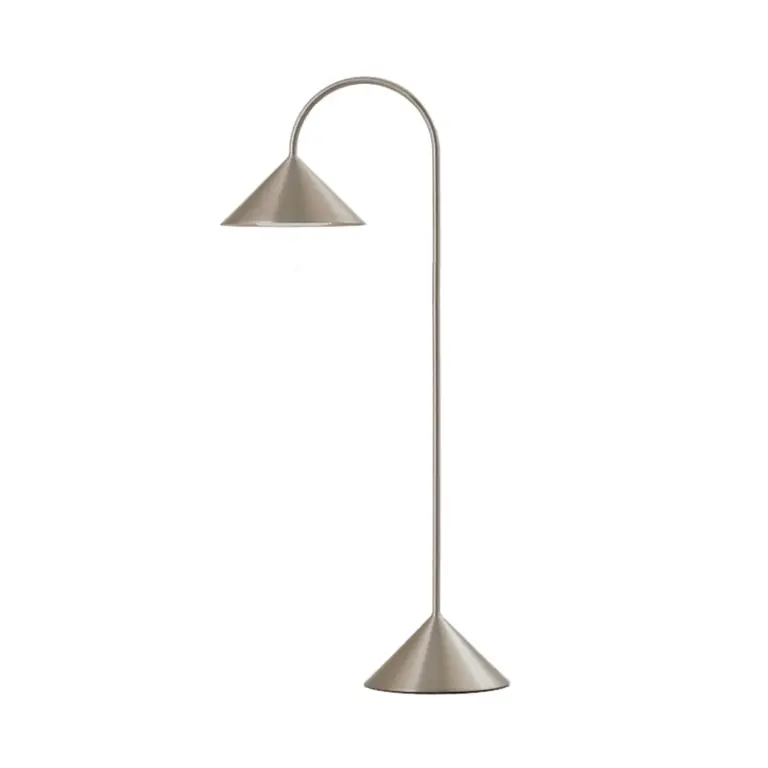 FRANDSEN - LED-akku-gulvlampe Grasp, stål, højde 72 cm