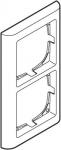 FUGAÂ® Softline Ramme 63 2 modul antibateriel, hvid