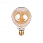 Fesh smart home led pære - kold/varm deko e27 5,5w amber ø 125
