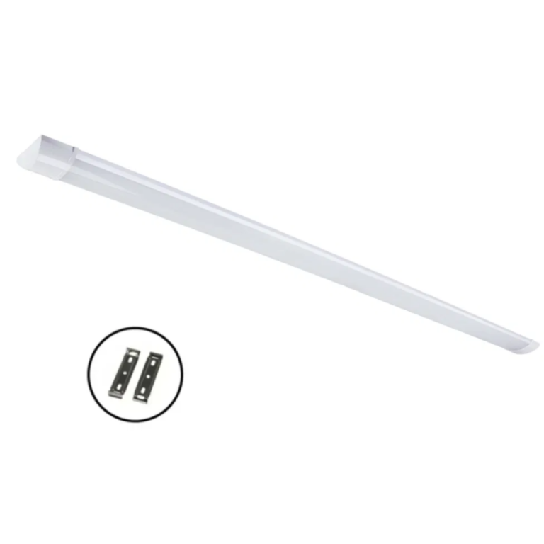 Fladt LED armatur - 120cm - CCT - 25/30/40W - LOTOS - Hvid