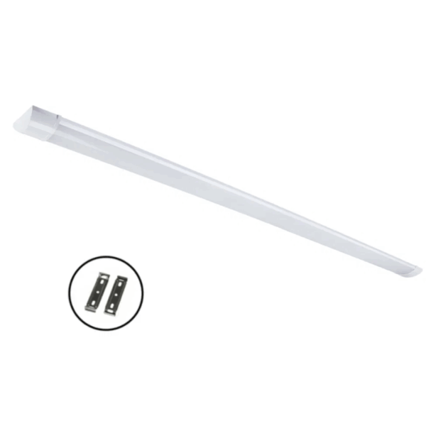 Fladt LED armatur - 120cm - CCT - 25/30/40W - LOTOS - Hvid