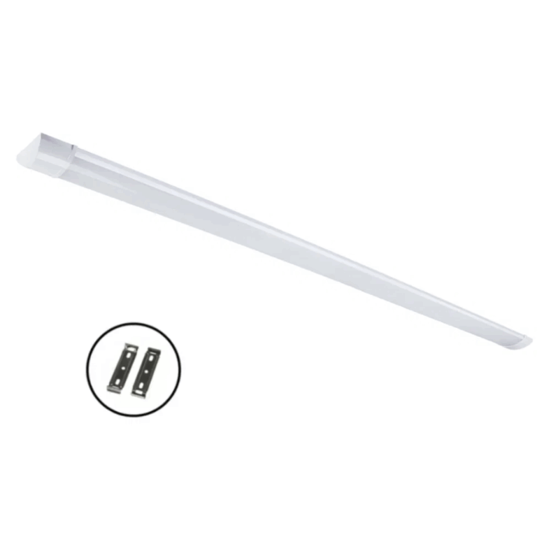 Fladt LED armatur - 120cm - CCT - 25/30/40W - LOTOS - Hvid